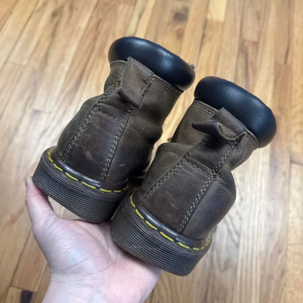 Dr-martens Women's Brown Boots